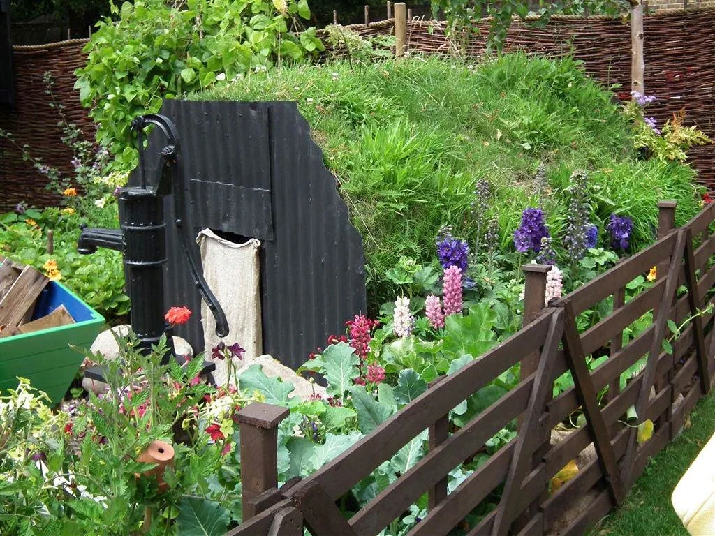 Home front   war time british suburban garden 1